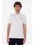 GTP04IY025 Beyaz Erkek Polo Yaka T-Shirt 2084151 1