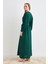 Kolları Piliseli Abaya - Zümrüt 4