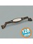 Antik Sarı Metal Kulp (128 mm - 12.8 Cm) Mobilya Mutfak Çekmece Dolap Kulpu Kulbu Eskitme Kulpları 1
