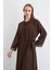 Rita Abaya Takım - Kahve 4