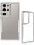 Samsung Galaxy S24 Ultra Kılıf Boyi Silikon Kapak - Gümüş Zrnet 3