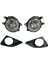 SİS LAMBASI SETİ (ÇERÇEVELİ) TOYOTA COROLLA 2007-2010 1