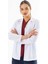 Spor Yaka Kulplu Kadın Doktor Önlüğü Alpaka Kumaş Ceket Boy (BKO005) 5