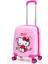 Hello Kitty Lisanslı Çocuk Valizi Pembe Darbeye Dayanıklı 2