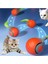 Hareketli Otomatik Yuvarlanan Tüylü Top Kedi Oyuncağı 5
