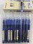 Zuıxua marka C3533 0,5 mm Uç Roller Pen Mavi 12 Li paket 5