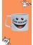 Emoji Gülücük Smile Good Mornıng! Günaydın Tasarım Baskılı Beyaz Lüks Sap Kupa Bardak 1