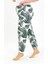 Kadın Pamuklu Büyük Beden Alt Pijama Yeşil 27563 4