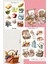 Piknik Temalı Parlak Sticker 03-04 Ajanda Planlayıcı Bullet Journal Için Uygundur 1