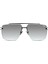 9107 (002) 62 | Unisex Gri Güneş Gözlüğü 1