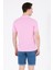 Erkek Açık Pembe Tişört Basic 50262933-VR078 5