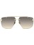 9107 (001) 62 | Unisex Kahverengi Güneş Gözlüğü 1