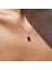 Gümüş Kolye - 1.10 Ct Brown (Smoky)Taşlı 0,15CT Pırlanta(Signty) Taşlı Minimal Tasarım Hediye Tarz 925 Gümüş Kolye 5