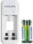 Phılıps SCB2070NB/00 2li 2 Adet x Aaa 700MAH Pilli - Pil Şarj Cihazı 5