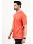 Erkek Bisiklet Yaka Basic Pamuklu T-Shirt Turuncu - 2271 5