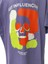 Erkek Çocuk T-Shirt Influencer Baskılı Mor 5