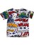 Erkek Çocuk T-Shirt Bomba Flash Dijital Baskılı Çok Renkli 4-5 Yaş 1