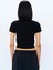 DİKİŞLİ CROP BASİC TSHİRT 4