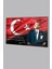 Atatürk Portre ve Türk Bayrağı Vatanını En Çok Seven Görevini En Iyi Yapandır Cam Tablo, Hediyelik 2
