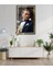 Atatürk Yapay Zeka Gerçek Cam Tablo , Modern Ev Ofis Salon Duvar Dekoru , Hediyelik Tablo 5