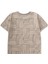 Boho Desenli T-Shırt 2-10 Yaş Bej 2