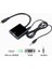 Micro HDMI To VGA Kablo Çevirici Dönüştürücü Adaptör Ses Destekli - Siyah 4