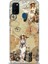Samsung Galaxy M21 Hd Baskılı Kılıf + Seramik Tam Kaplayan Ekran Koruyucu 270 1