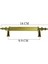 Kulp Silindir Çizgili Plastik Model 14 cm (2 Adet) Gold 1