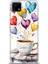 Realme C25S Kılıf Hd Baskılı Kılıf + Seramik Tam Kaplayan Ekran Koruyucu 411 1