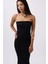 Straplez Dantel Maxi Elbise 1