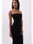Straplez Dantel Maxi Elbise 3