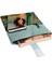 Desenli Yıkanabilir Cepli Kitap Kılıfı 20 x 25 cm Çok Amaçlı Çanta Book Cover 2