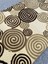 Saray Kesme Halı 10952 A 80X330 Kahve Krem 3 Metre Yolluk 2