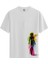 Color Shadow - %100 Pamuklu Kadın Beyaz Tişört - Premium Quality 1