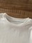 Baskılı Oversize Bisiklet Yaka T-Shirt - Beyaz 3