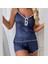 Askılı Kadın Şortlu Pijama Takım 3