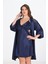 2'li Lacivert Sabahlık Takımı Bigsize 6208 1