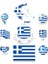Yunanistan Sticker Set 1