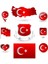 Türkiye Sticker Set 1