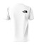 Beyaz Basklı Erkek Bisiklet Yaka T- Shirt 2