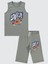 Erkek Çocuk Pijama Takımı 10-13 Yaş Gri 1