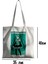 Hatsune Miku Sevimli Bez Çantası 35X40 cm - Tote Bag- Anime Baskılı Çanta 2