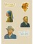 Van Gogh Temalı Sanatsal Seti | 3 Sayfa | Seti | Çıkartma Seti 1