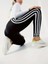 Grip&hug Kadın Yanları Üç Şerit Çizgi Detaylı Yüksek Bel Toparlayıcı Dalgıç Spor Tayt 5