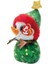 Peluş Yılbaşı Kardanadamı Garland 17 cm 2
