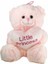 PABA501532-25 Peluş Kalpli Ayı 25 cm 1