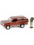 1/64 The Shop Series 16- 1978 Plymouth Trail Duster Wiht Backpacker Figure 1