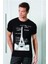 Hsyn Kule Baskılı Erkek T-Shirt 1043 Akdenizpos Yeni 1