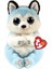 Mavi Peluş Husky Köpek Thunder 15 cm 1