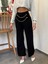Grip&hug Kadın Beli Zincir Detay Ithal Krep Pantolon 1